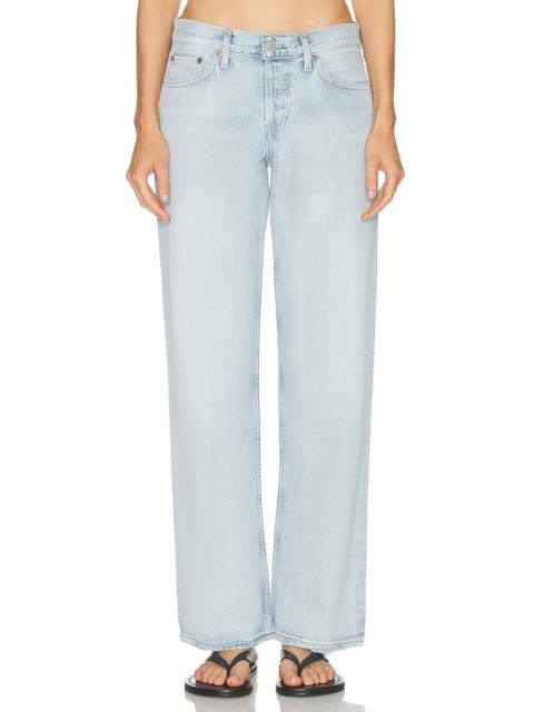 AGOLDE Low Rise Loose Jeans