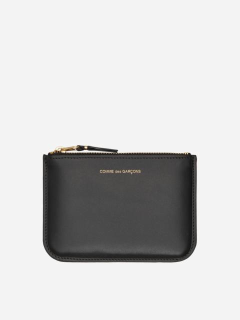 Comme Des Garçons Classic Print Zip Pouch Black