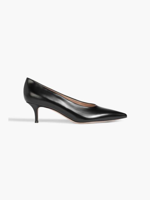 Gianvito Rossi Robbie 55 leather pumps