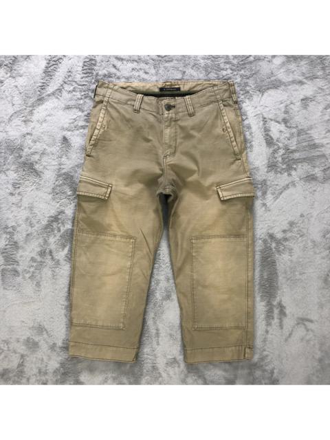 Other Designers R.Newbold - R NEWBOLD 6 POCKET DOUBLE KNEE QUARTER CARGO PANTS #6235-220