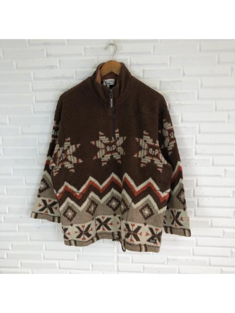 Other Designers Japanese Brand - ROUX DI PERFE FLEECE HALF ZIPPER JACKET