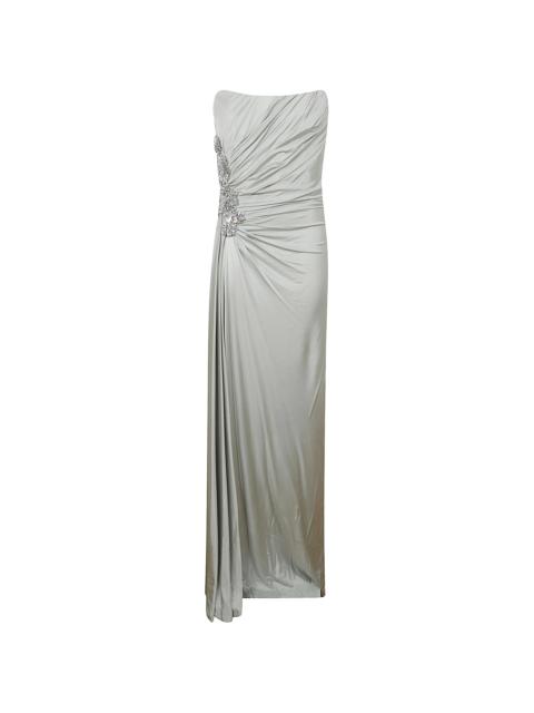 COSTARELLOS Costarellos Lorinne Jersey Crystal-embellished Maxi Dress