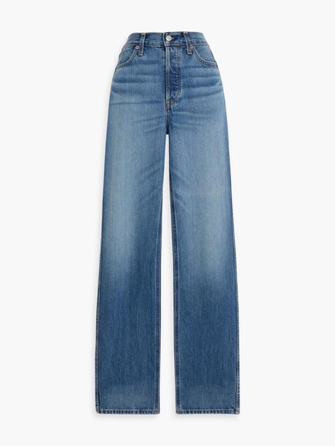 ALEX MILL The Carla high-rise straight-leg jeans