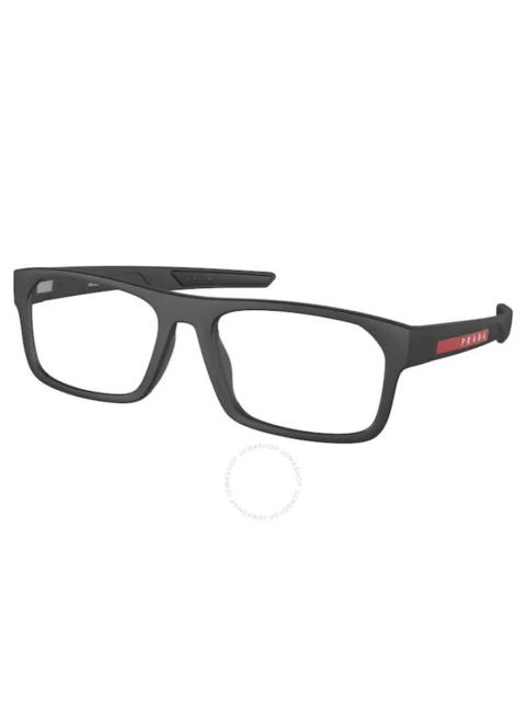 Prada Prada Linea Rossa Demo Rectangular Men's Eyeglasses PS 08OV DG01O1 57