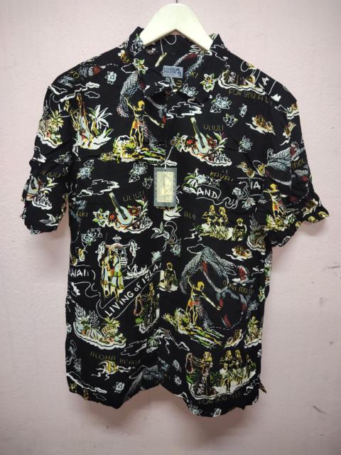 Other Designers Other - Living Island 100% Rayon Aloha Hawaiian Shirt
