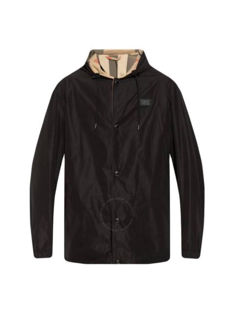 Burberry Burberry Reversible Check Logo Hooded Jacket