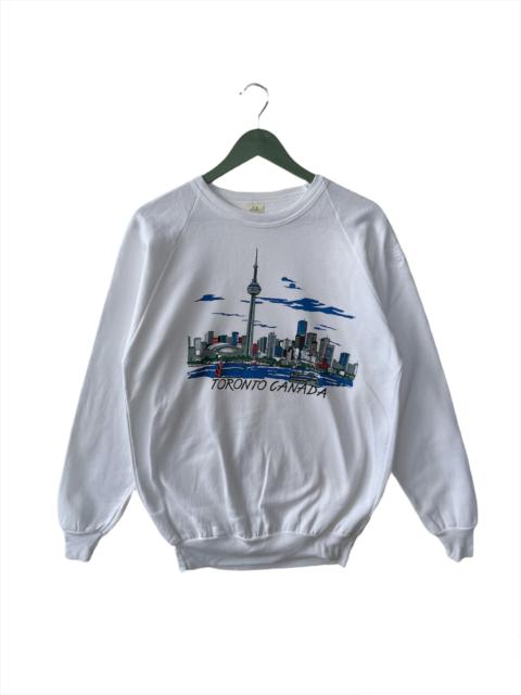 Other Designers Vintage - Vintage 80s Toronto City Panoramic Sweatshirt