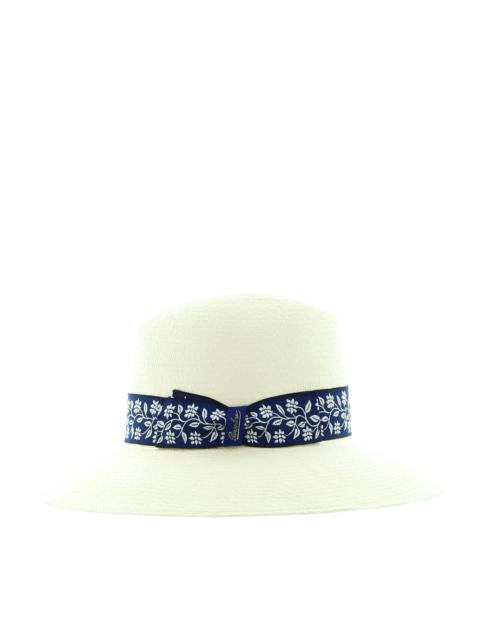 Other Designers BORSALINO - Borsalino – Claudette Panama Floral Blue