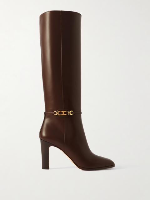 TOM FORD Embellished Leather Boots