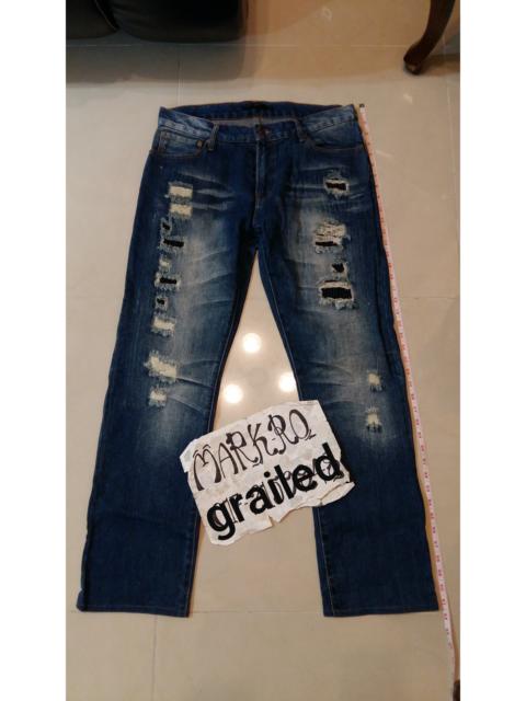 Other Designers Japanese Brand - distress jeans