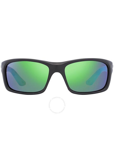 Other Designers Costa Del Mar Jose Pro Green Mirror Polarized Glass Men's Sunglasses 6S9106 910602 62