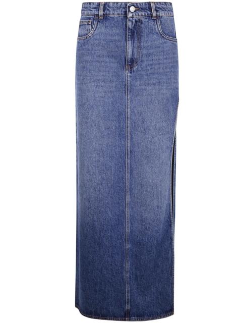 COPERNI Coperni Women Garter Belt Denim Skirt