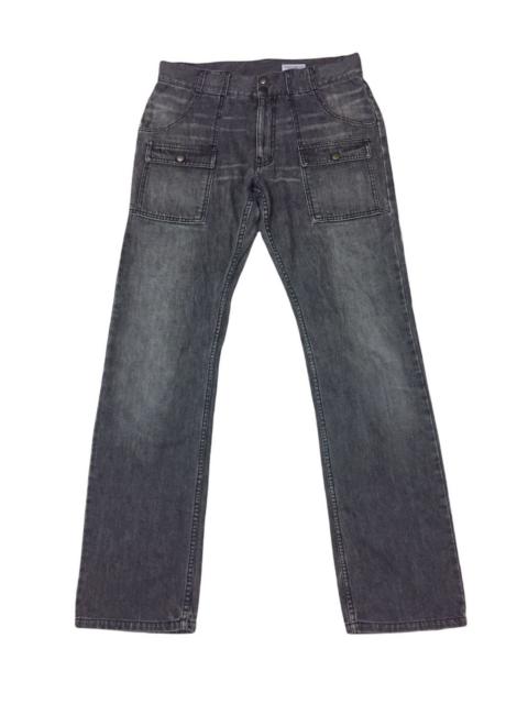 United Arrows United Arrows Blue Label Faded Black Bush Pants