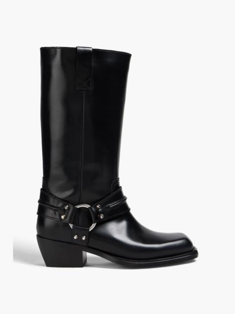 Sandro Studded leather boots