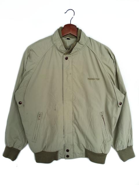 Other Designers Vintage HangTen Bomber Jacket/Size M/Full Zip