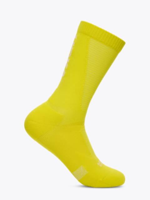 HOKA Race Day Crew Sock in Hoka Citrus