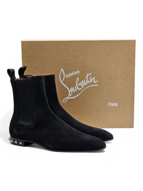 Christian Louboutin Christian Louboutin So Roadie Flat Suede Boots – Black – EU 42 / US 9 $1195