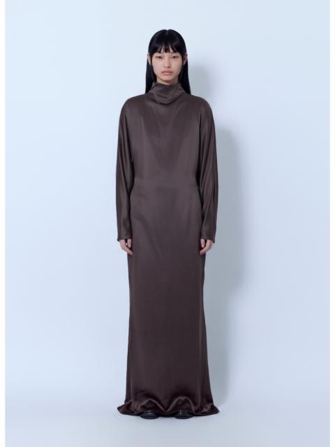 Max Mara Max Mara Women High-Neck Satin Gown