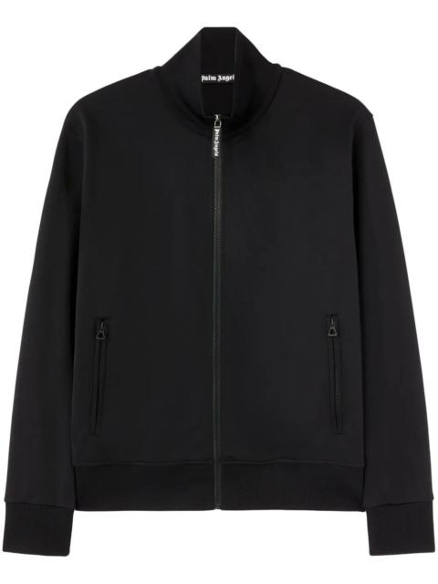 Palm Angels Men `Back Curved Logo` Track Jacket