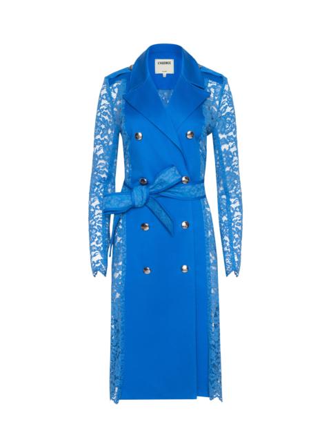 L'AGENCE Amata Lace Trench Coat