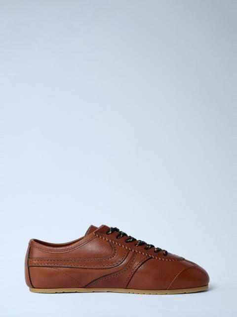 Dries Van Noten Suede Trimmed Sneakers
