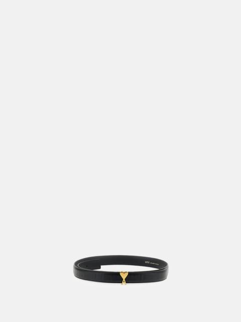 AMI Paris Ami Paris Women Ami De Coeur Buckle Belt