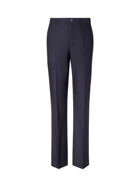 FENDI Trousers Wool Tonal Stitching