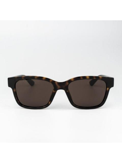 GUCCI NEW Gucci GG1716S 002 Havana Brown Square Unisex Sunglasses