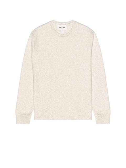 FRAME L/S Duofold Crew