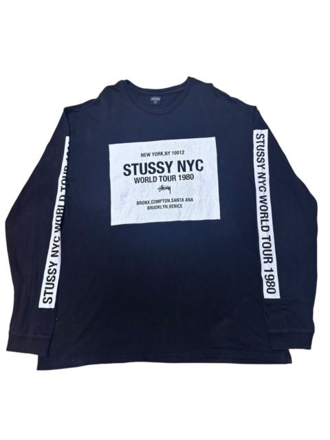 Stüssy Stussy longsleeve Shirt Tour 1980