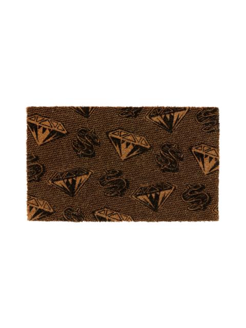 BILLIONAIRE BOYS CLUB DIAMONDS & DOLLARS WELCOME MAT