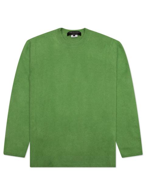 Comme des Garçons Homme Plus COMME DES GARCONS HOMME PLUS SWEATER - LIGHT GREEN