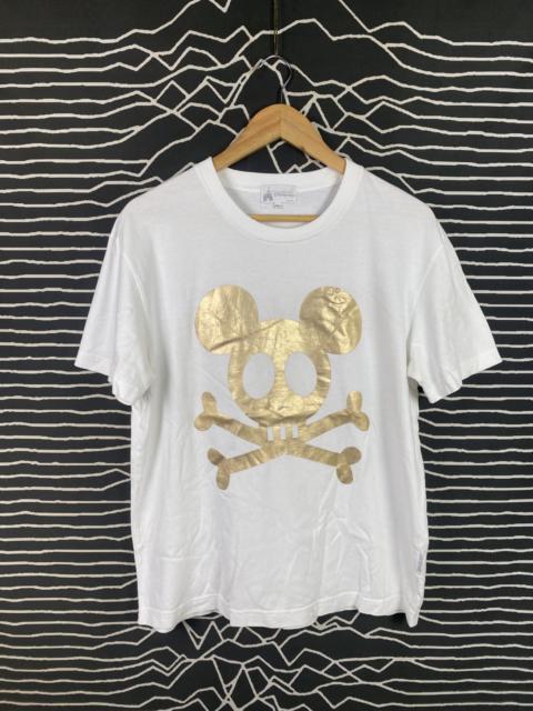 Other Designers Hongkong Disneyland Mickey Mouse Skull Tshirt