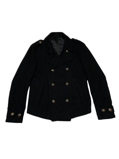 PPFM PPFM Blend Wool Double Breast Coat Jacket