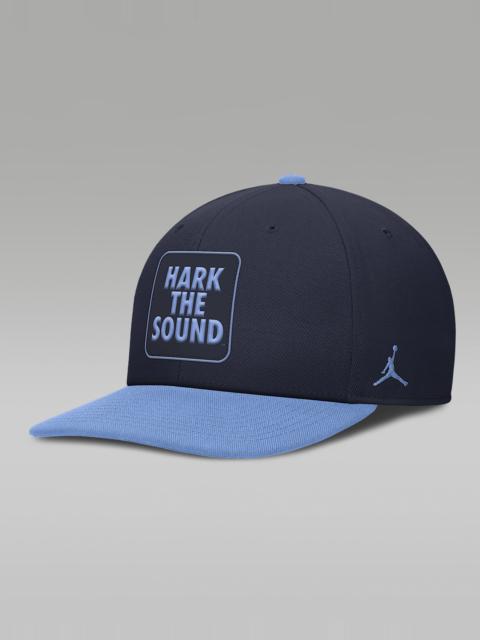 Jordan North Carolina Sideline Campus Local Pro Men's Jordan Brand Dri-FIT College Adjustable Hat