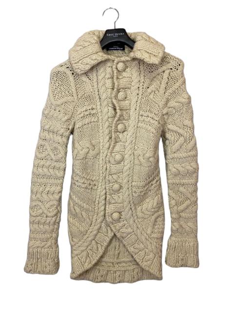 Comme Des Garçons 🔥RARELY🔥 AD2006 tricot comme des garcons cable hand knit