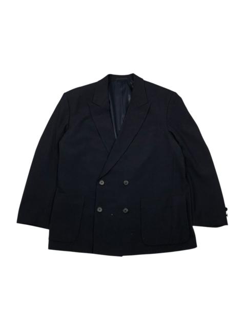 Yohji Yamamoto 🔥VINTAGE COATS JACKET YOHJI YAMAMOTO RAILWAY DOUBLE BREAST