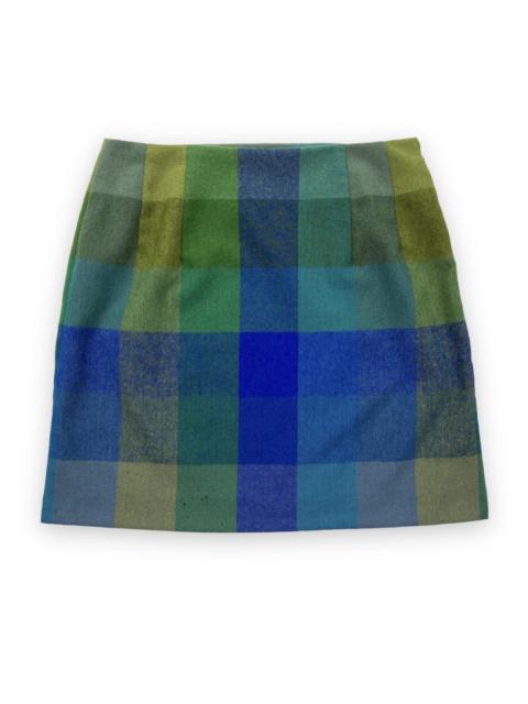 ISSEY MIYAKE Vintage Issey Miyake IS Plaid Skirt