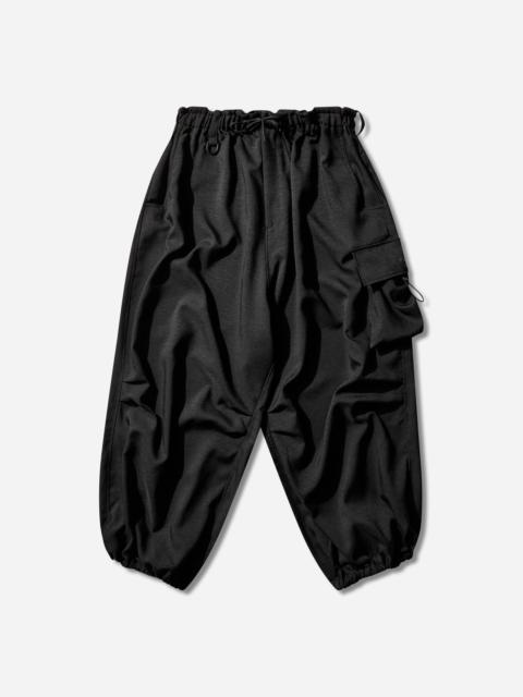 Y-3 Y-3 Sport Uniform Wide Cargo Pants Black
