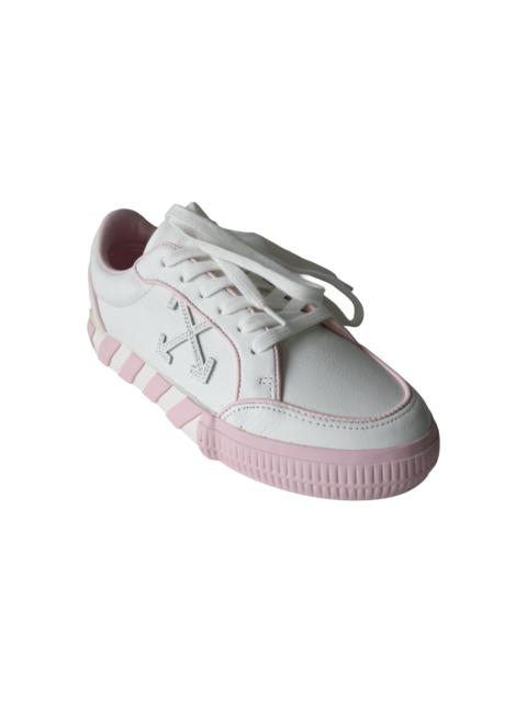 Off-White Off White Low Vulcanized Outlined Sneaker White Pink