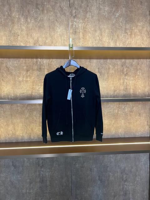 Chrome Hearts Chrome Hearts Chrome Hearts Cross Zip-Up hoodie  Gently used, in excellent condition.   Size: M  Aut
