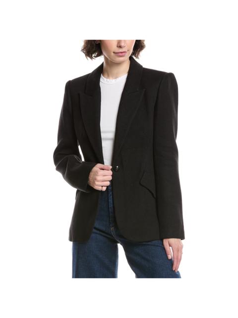L'AGENCE L'AGENCE Chamberlain Linen-Blend Blazer