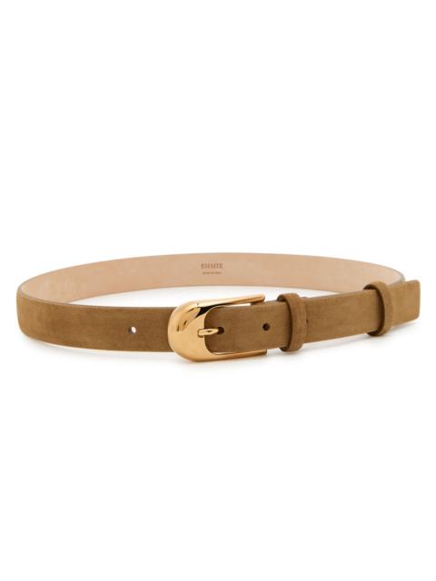 KHAITE Khaite Dome Suede Belt