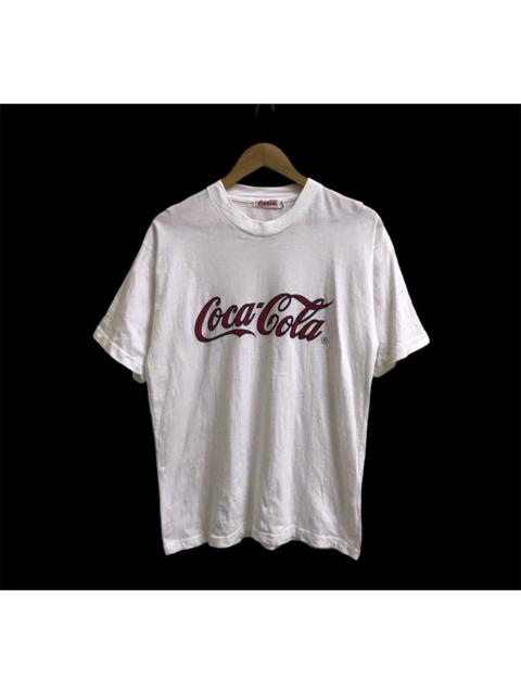 Other Designers Vintage 90s Coca Cola Spell Out Big Logo T-Shirt
