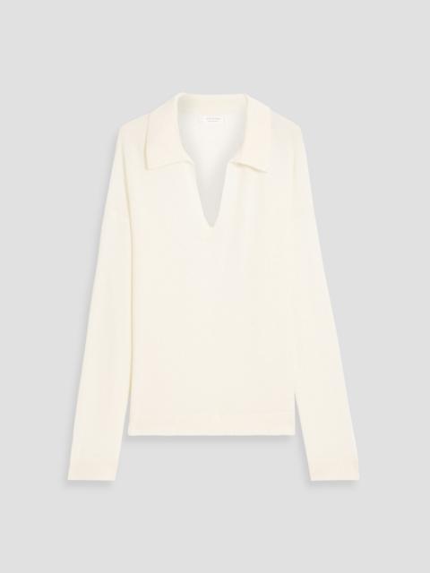 Other Designers Cashmere polo sweater