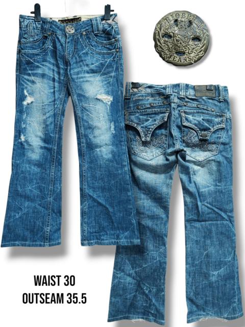 Other Designers If Six Was Nine - Y2K Vintage RIOBERA GOTHIC FLARE JEANS