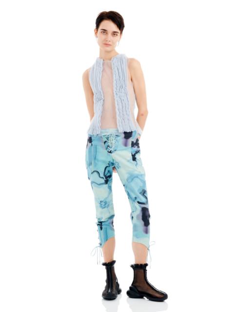 Collina Strada SKY WATERCOLOR FLORAL BANEBERRY PANT