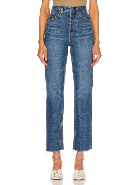 GRLFRND Cassidy Mid Rise Straight