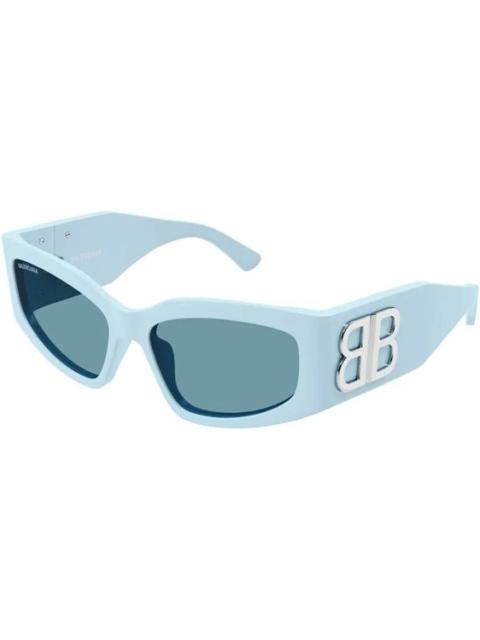 BALENCIAGA Balenciaga Light Blue Cat Eye Ladies Sunglasses BB0321S 014 57