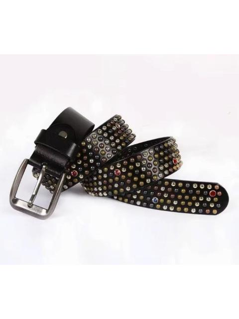 Japanese Brand - 105 cm Fashion-Forward Studded Belt – Premium Quality